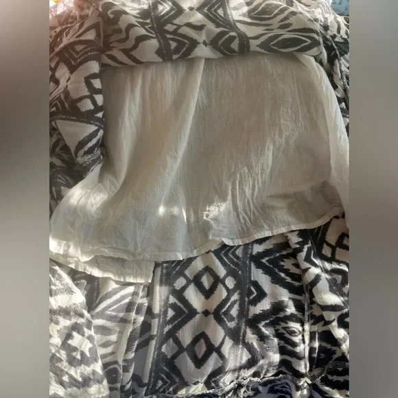 Billabong Tribal Print High Low Dress - Picture 3 of 4